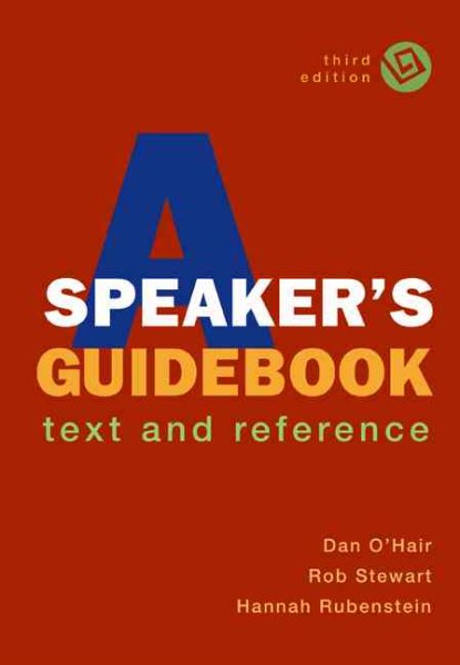 A Speaker's Guidebook: Text and Reference cover