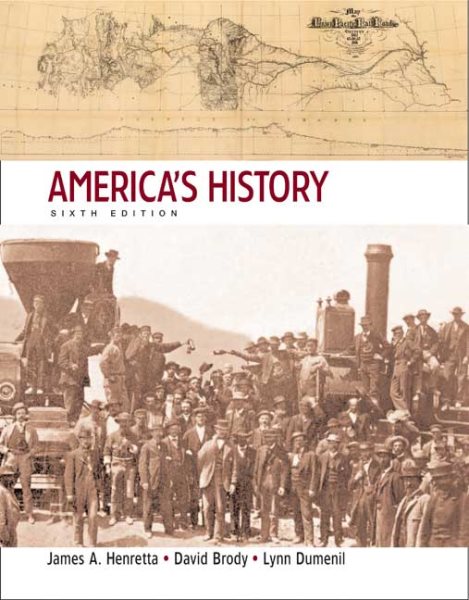 America's History, Combined Version (Volumes 1 & 2) cover