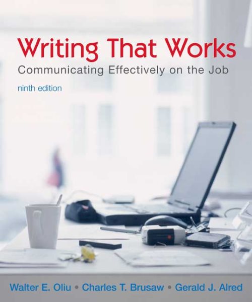 Writing That Works: Communicating Effectively on the Job cover