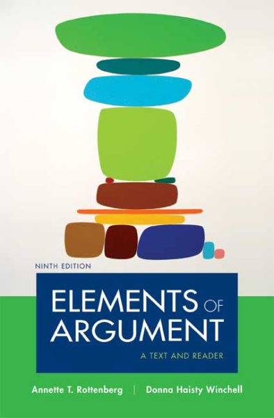 Elements of Argument: A Text and Reader, Ninth Edition cover