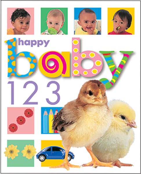 Happy Baby 123 (Priddy Bicknell Big Ideas for Little People) cover
