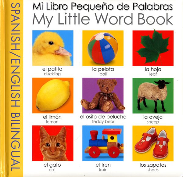 My Little Word Book Bilingual: Spanish/English Bilingual (My Little Books) (Spanish Edition) cover
