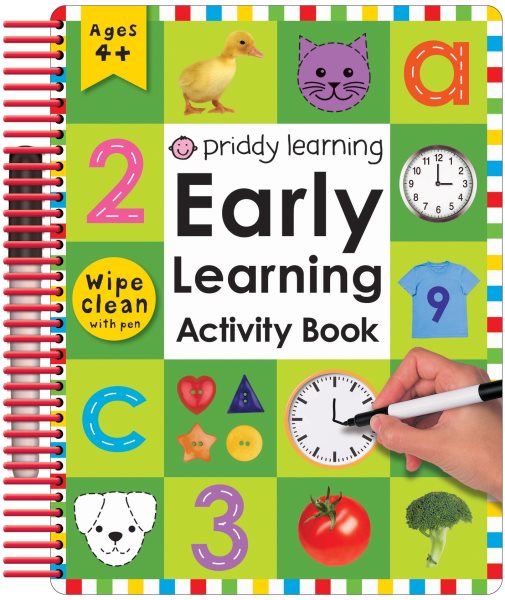 Wipe Clean: Early Learning Activity Book (Wipe Clean Early Learning Activity Books) cover