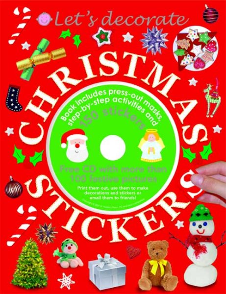 Let's Decorate Christmas Stickers cover