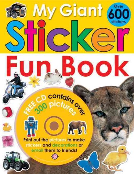 My Giant Sticker Fun Book (with CD) (Giant Sticker Activity) cover
