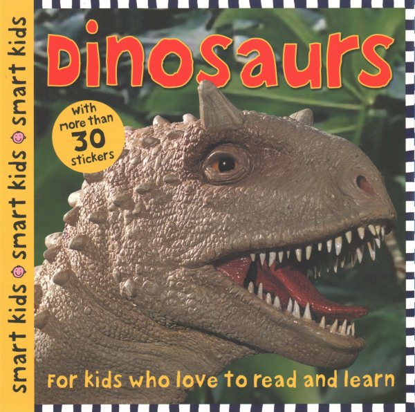 Smart Kids Dinosaurs: with more than 30 stickers cover