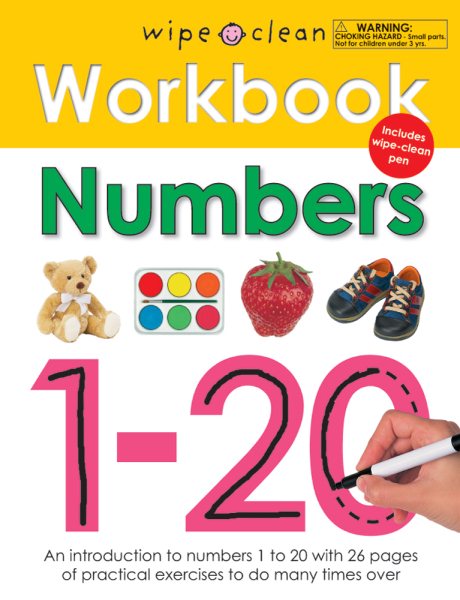 Wipe Clean Workbook Numbers 1-20 cover