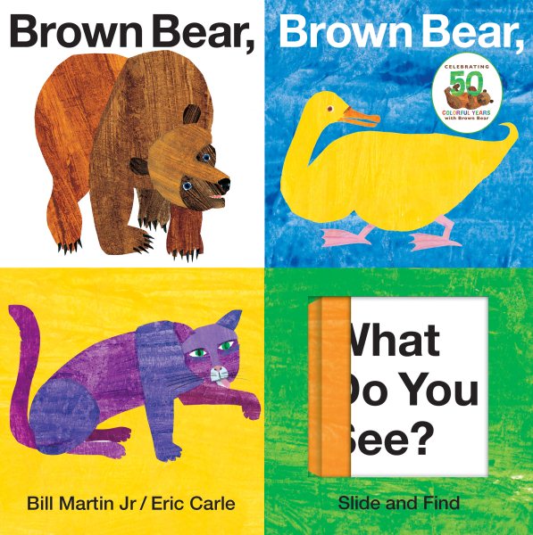 Brown Bear, Brown Bear, What Do You See? Slide and Find cover
