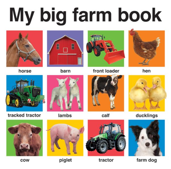 My Big Farm Book (My Big Board Books) cover