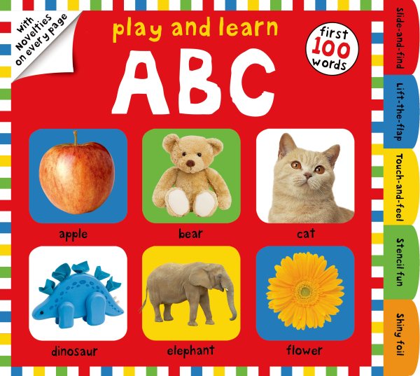 Play and Learn ABC: First 100 Words, with Novelties on Every Page cover