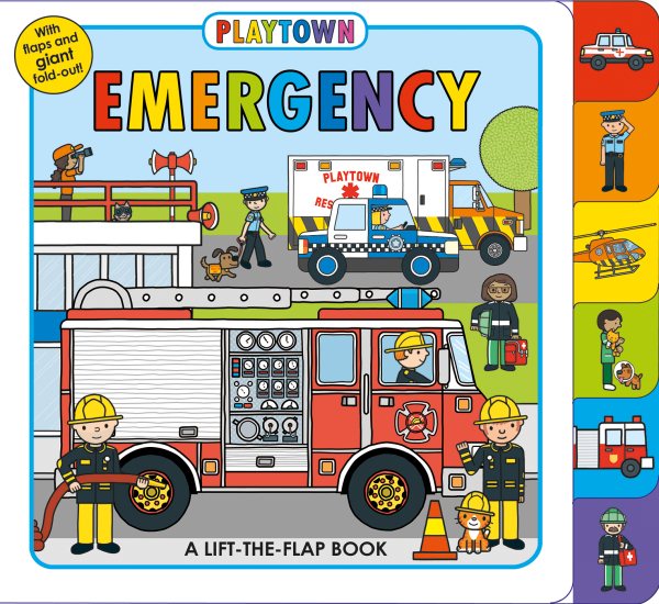 Playtown: Emergency: A Lift-the-Flap book cover