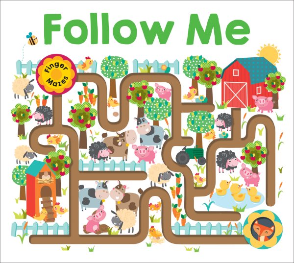Maze Book: Follow Me (Finger Mazes) cover