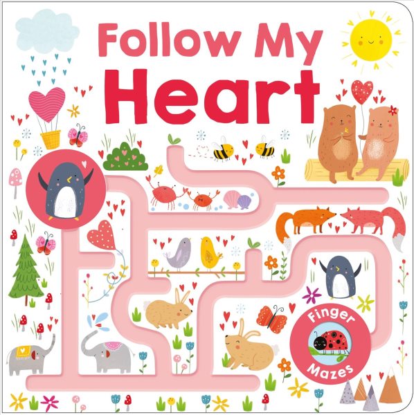 Maze Book: Follow My Heart (Follow Me Maze Books) cover