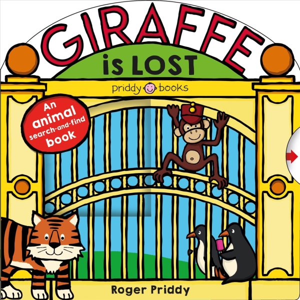 Giraffe is Lost: An animal search-and-find book cover