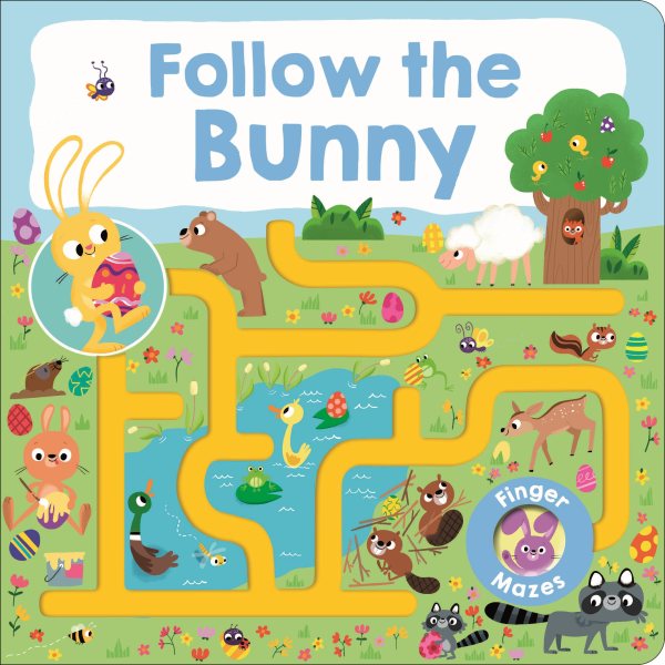 Maze Book: Follow the Bunny (Finger Mazes) cover