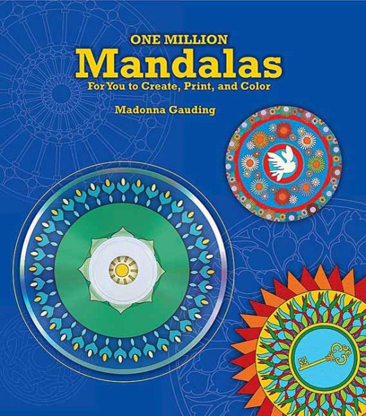 One Million Mandalas: For You to Create, Print, and Color cover