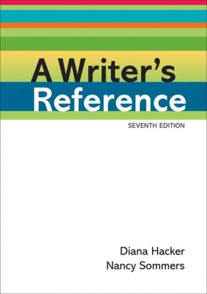 A Writer's Reference cover
