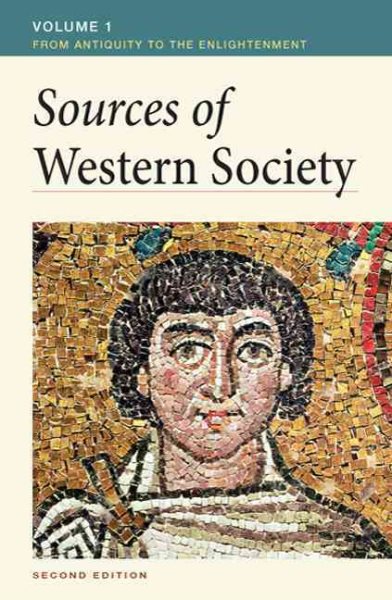 Sources of Western Society, Volume I: From Antiquity to the Enlightenment cover