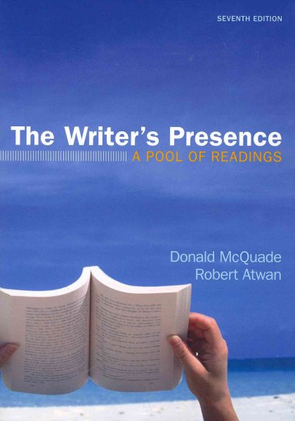 The Writer's Presence: A Pool of Readings cover