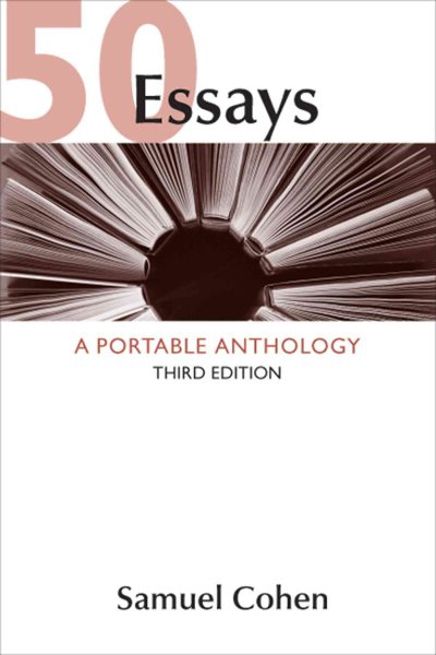 50 Essays: A Portable Anthology - Third Edition (Hardcover) cover