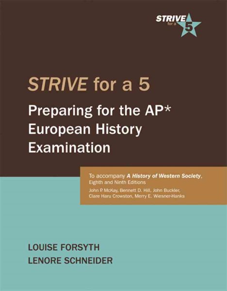 Strive for a 5: Preparing for the AP European History Examination cover