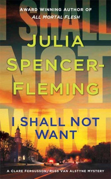 I Shall Not Want (Clare Fergusson/Russ Van Alstyne Mysteries) cover