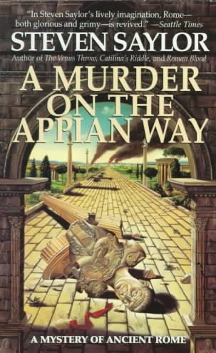 A Murder on the Appian Way: A Novel of Ancient Rome (Dead Letter Mysteries) cover