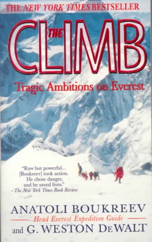 The Climb: Tragic Ambitions on Everest cover