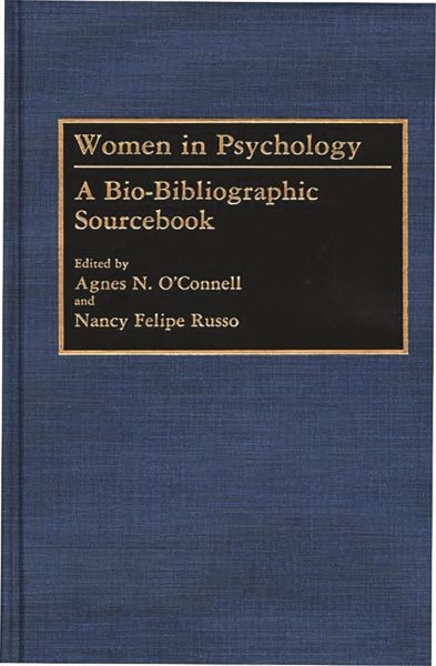 Women in Psychology: A Bio-Bibliographic Sourcebook cover
