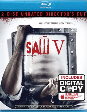 Saw V - 2 Disc Director's Cut [Blu-ray] cover
