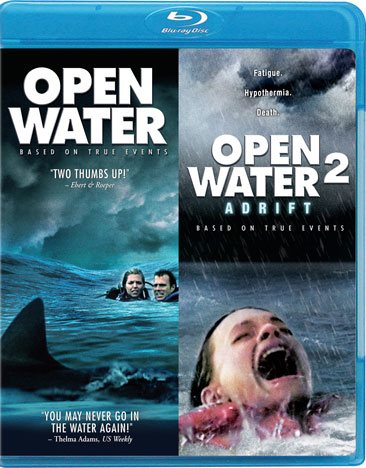 Open Water / Open Water 2: Adrift [Blu-ray] cover