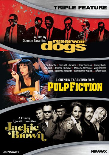 Quentin Tarantino Triple Feature [DVD] cover