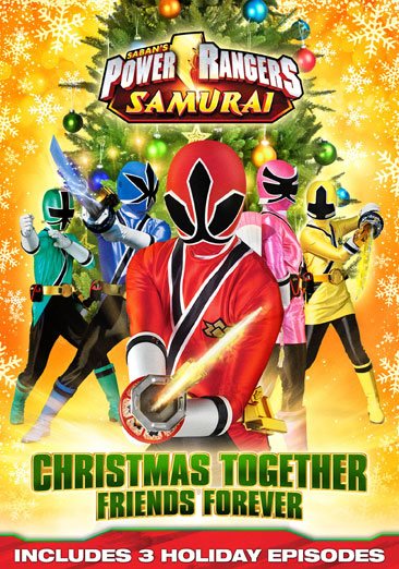 Power Rangers Samurai: Christmas Together, Friends Forever [DVD] cover