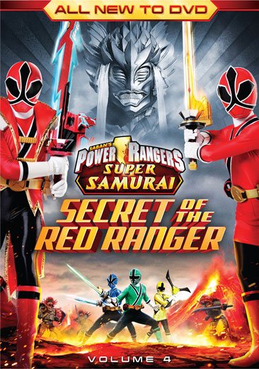 Power Rangers Super Samurai: Secret of the Red Ranger Vol. 4 [DVD] cover