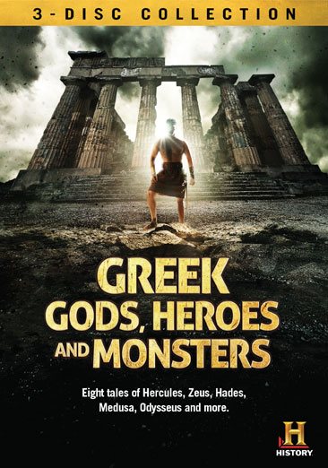 Greek Gods, Heroes And Monsters [DVD] cover