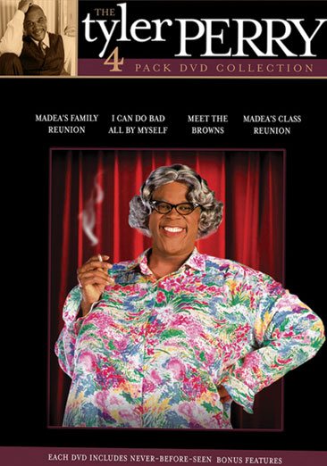 The Tyler Perry 4-Play DVD Collection (I Can Do Bad All By Myself / Madea's Class Reunion / Meet the Browns / Madea's Family Reunion)