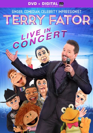 Terry Fator Live In Concert [DVD + Digital] Ultraviolet cover