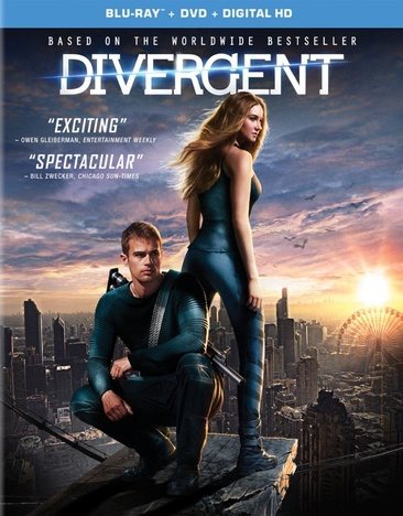 Divergent [Blu-ray + DVD + Digital HD] cover