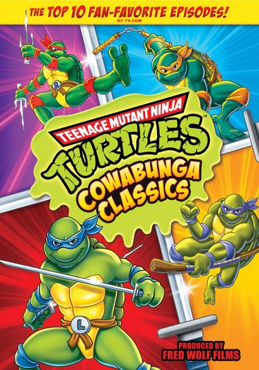 Teenage Mutant Ninja Turtles: Cowabunga Classics [DVD] cover