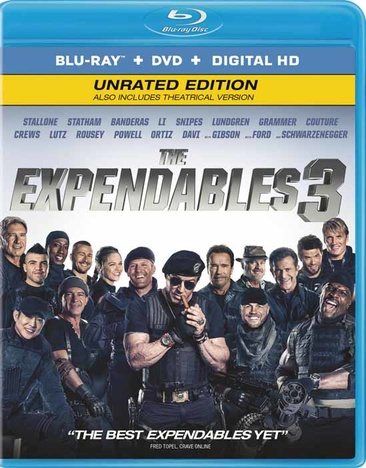 The Expendables 3 [Blu-ray + DVD + Digital HD] cover