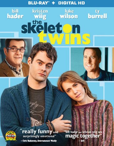 The Skeleton Twins [Blu-ray + Digital HD] cover