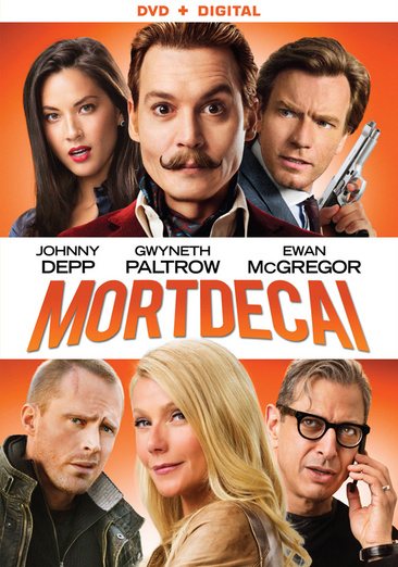 Mortdecai [DVD + Digital] cover