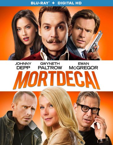 Mortdecai [Blu-ray + Digital HD] cover