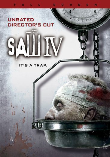 Saw IV (Unrated Full Screen Edition) cover