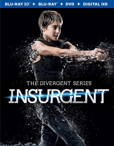 The Divergent Series: Insurgent [3D Blu-ray + Blu-ray + DVD + Digital HD] cover
