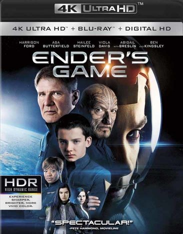 Ender's Game [4K Ultra HD + Blu-ray + Digital HD] [4K UHD]