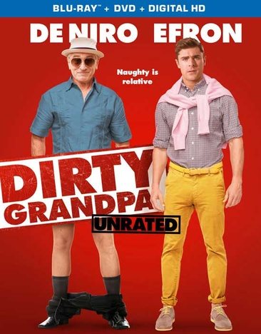 Dirty Grandpa (Unrated) [Blu-ray + DVD + Digital HD] cover