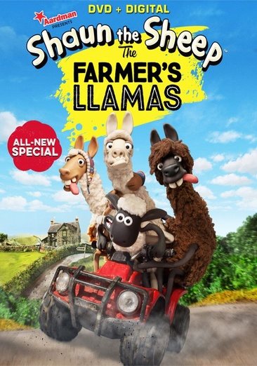 Shaun The Sheep: The Farmer's Llamas [DVD + Digital] cover