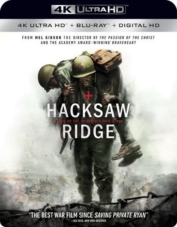 Hacksaw Ridge [4K Ultra HD + Blu-ray + Digital] [4K UHD] cover