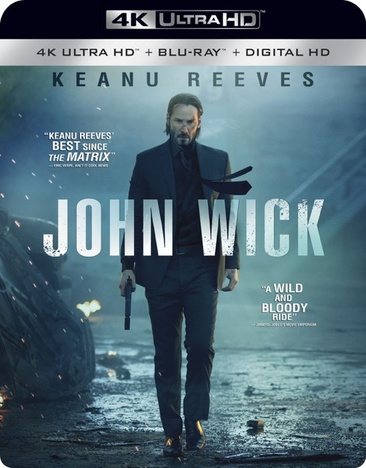 John Wick 4K Ultra Hd [Blu-ray] cover